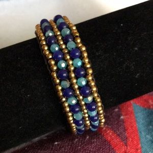 Handmade one size bracelet from Bangkok.
